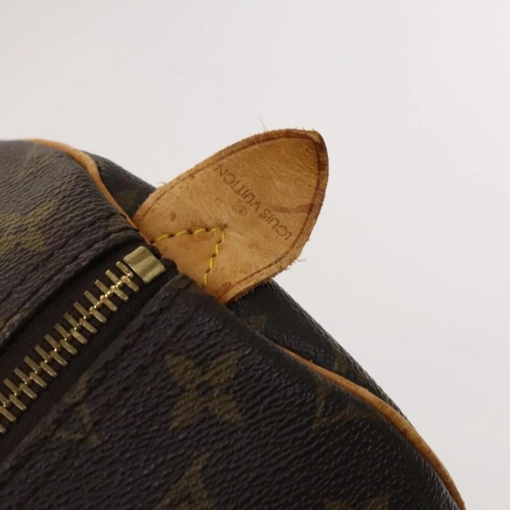 LOUIS VUITTON Monogram Keepall 55 Boston Bag M41424 LV Auth 123478 - Picture 11 of 16